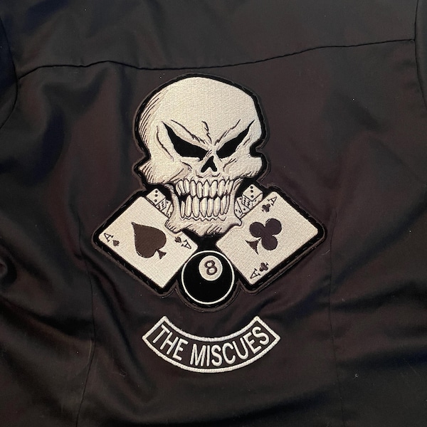 Personalized Embroidered Bottom Rocker Patch From 4