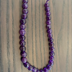 Deep Purple Amethyst Beads Brazil Grade AAA Genuine Natural - Etsy