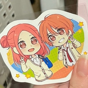 ラブリーコンプレックス - ステッカー 理沙＆大谷 - - Etsy 日本