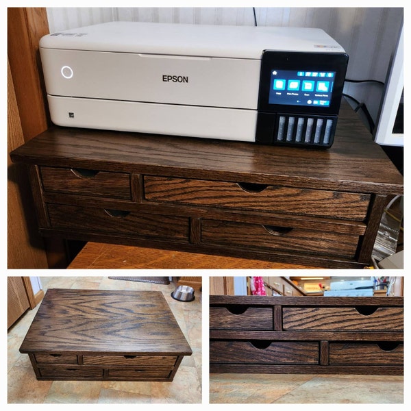 Oak Pedestal Riser, 8 Inch Length, 8 Inch Width, You Choose the Height ...