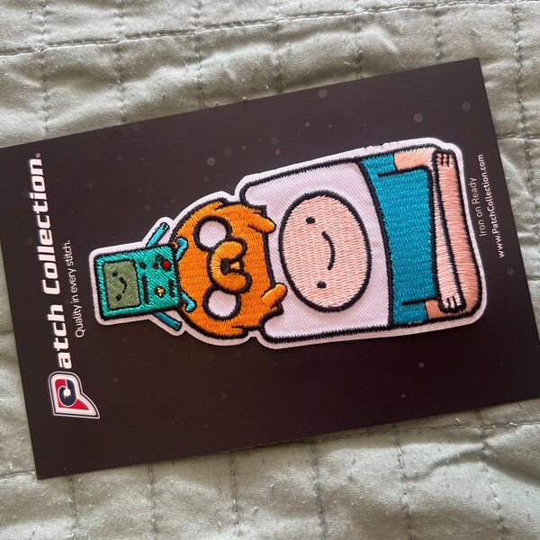 Adventure Time Finn Jake BMO Patch Cartoon Network Animation ...