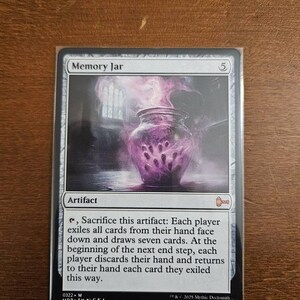 Memory Jar - Custom Proxy Commander Card - Etsy