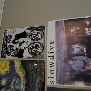 Vintage Sonic Youth Nirvana STP Poster Wall Art Home-decor Vintage Sonic Youth Nirvana STP Poster Wall Art Home-decor