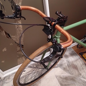 Guidon De Vélo Route Bullhorn - 42cm - Alliage Aluminium - Neuf