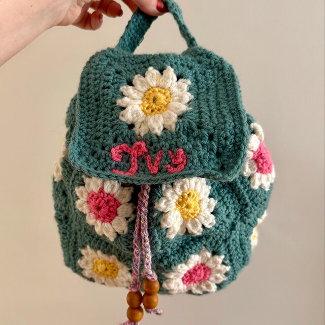Floral Mini Bag Crochet Pattern - Etsy display picture 1