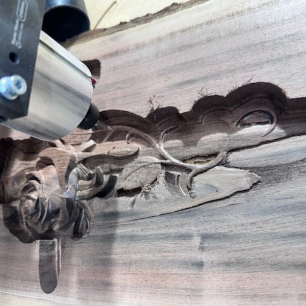 Rose Cross 3D STL Model: CNC Router Files (digital File) - Etsy