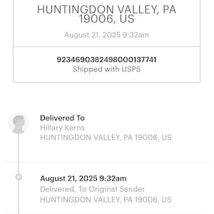 Etsy buyer added a photo of their purchase