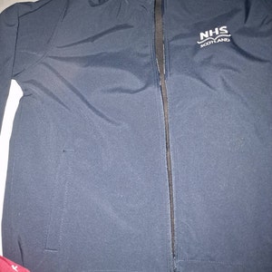 NHS Fleece Jacket Personalised Embroidered Logo Staff Uniform. - Etsy UK
