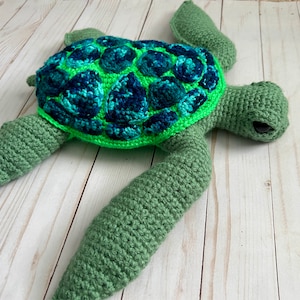 Sea Turtle Crochet Amigurumi Pattern DIGITAL PDF by Crafty Intentions ...