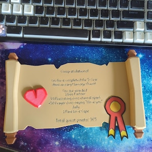 Etsy-koper heeft een foto van de aankoop toegevoegd