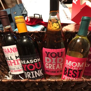Personalized wine bottle labels for retirement