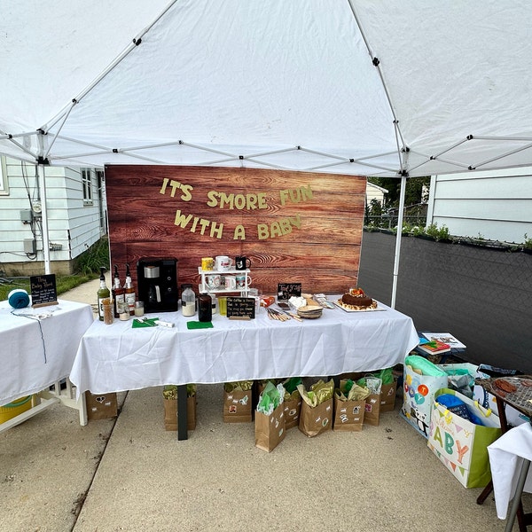 It’s S’more Fun to Be One, S’more Decorations, Campfire Birthday Party ...