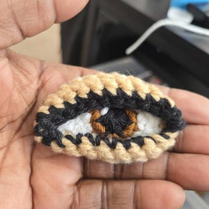 Human Eyes Crochet Pattern - Etsy