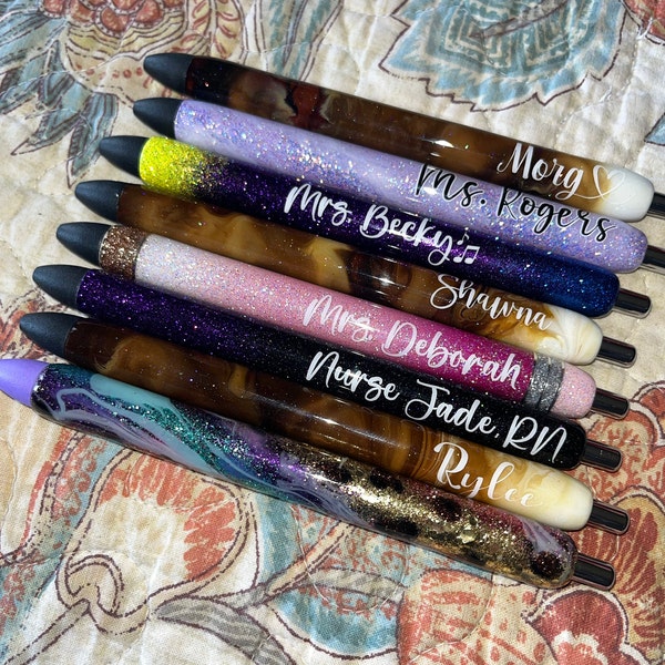 Outerbanks Glitter Pen, OBX, P4L, Pouge for Life, Inkjoy Glitter Gel ...