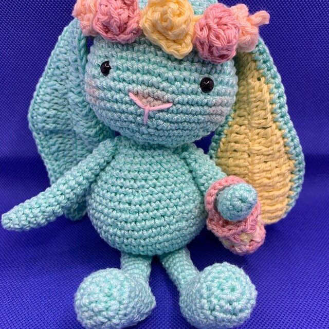 あみぐるみ編み図 - うさぎのマチルダ（英語のみ） - Etsy 日本