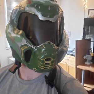 ドゥーム ETERNAL 耐久性のあるヘルメット コスプレやエアソフトガン用