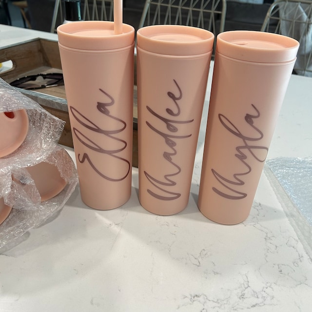 Personalized Tumblers with Name Lid and Straw Custom Insulated Coffee  Tumbler Cup Customized Christm…See more Personalized Tumblers with Name Lid  and