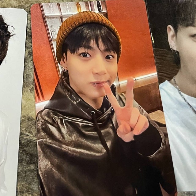 Jungkook Golden Live Showcase Photocard JK Golden Photocard