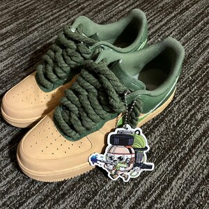 Premium Rope Shoe Laces for Yeezy Boost V2 350 Desert Sage True