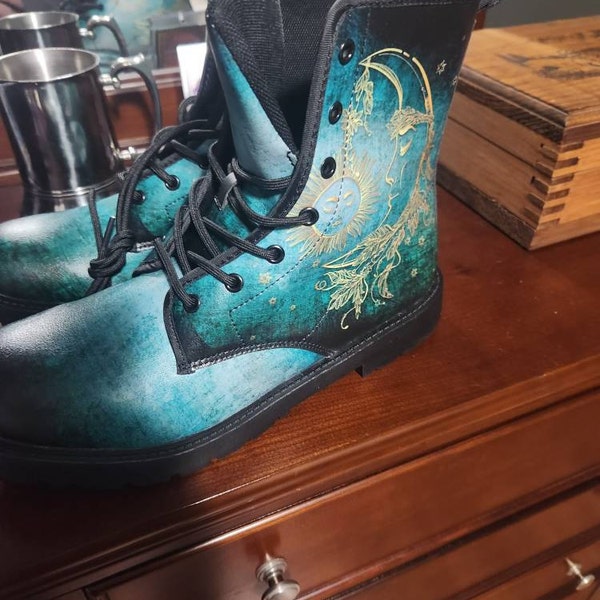 womens skull boots uk