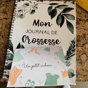 Journal De Grossesse, Album De Grossesse, Livre De Grossesse, Cadeau Future  Maman, Cadeau De Naissance, Livre De Bébé, Album Bébé, MG11 