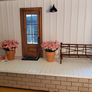 Ibasenice 3 Stuks Miniatuur Tuinbankjes – Houten Decoratie Voor Minituin En Poppenhuis