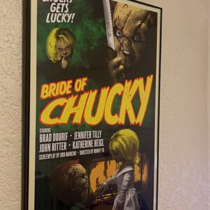 Bride of Chucky (classic Series 5) 11x17 Alternative Movie Print