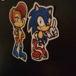 セガ ソニック・ザ・ヘッジホッグ ステッカー - アーチー・コミック