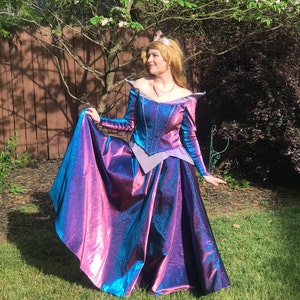 Custom Made Color Changing Aurora Sleeping Beauty Dress Etsy Custom Made Color Changing Aurora Sleeping Beauty Dress Etsy