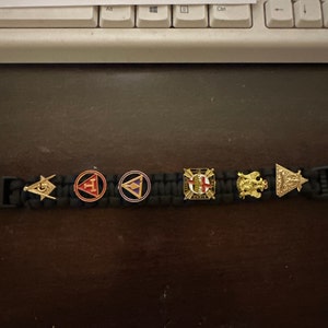 Knights Templar Embroidery Iron On/sew on Patch, 3 Masonic York Rite ...