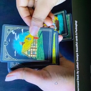 Lumiere Lenormand Deck, 36 Card Deck With Unique Border Lumiere Lenormand Deck, 36 Card Deck With Unique Border