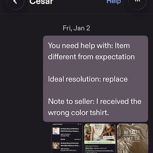 Lauren added a photo of their purchase