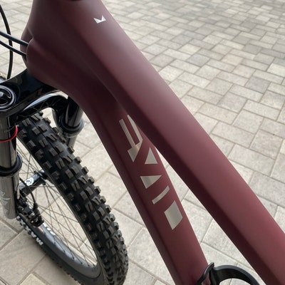 canyon bike frame decals