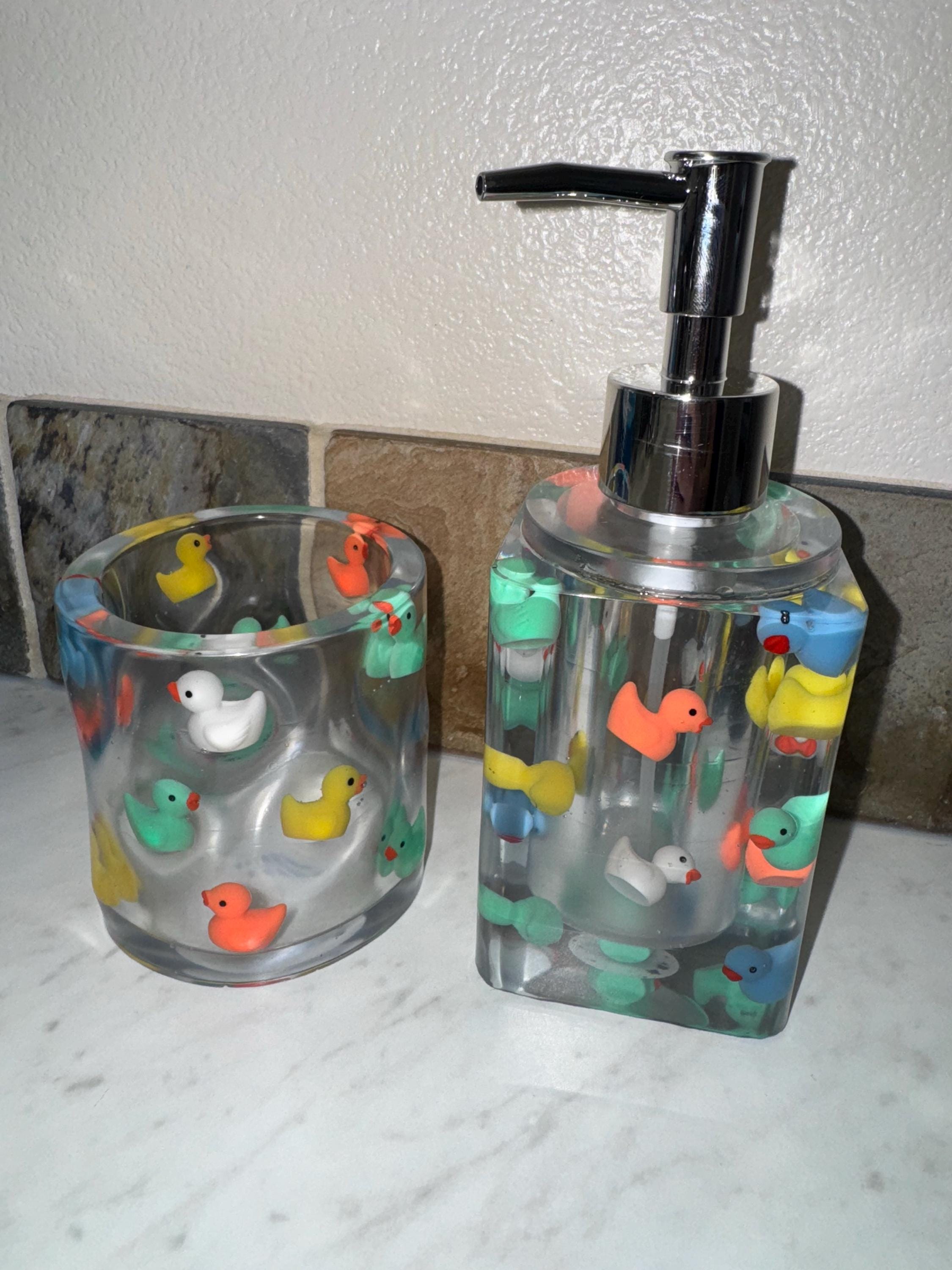 Rubber Ducky Customizable Soap Dispenser