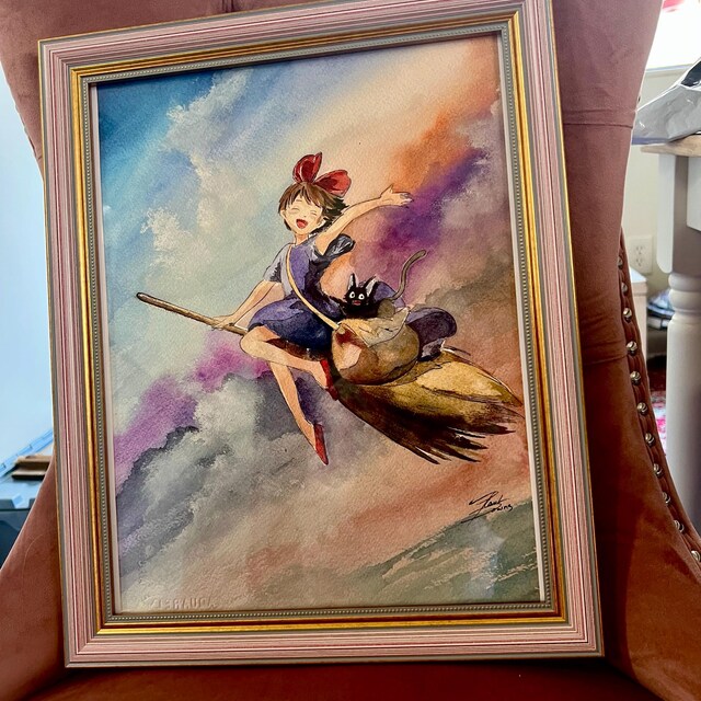kiki様　オーダーページ Kiki and Jiji by Paul Downs. Archival Ink Print on Premium Photo