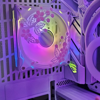 Cat Under Tori RGB Gaming Computer Fan Shroud/ Grill /cover Custom 3D ...