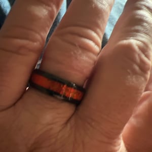 James added a photo of their purchase