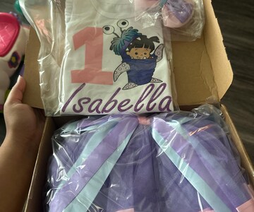 Sing 2 Birthday Party tutu outfit for baby girl, Personalized Sing 2 the Movie 1st birthday tutu set.