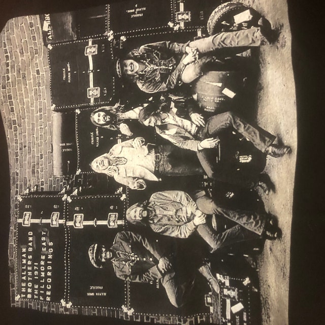 ポスター　ヴィンテージ　The Allman Brothers Band Allman Brothers 24x36 Inch Rolled Wall Poster - Etsy Canada