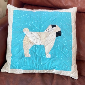 Mimi the Pug Paper Pieced PDF Quilt Block Pattern - Etsy