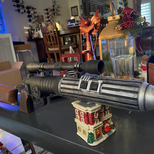 Boba Fett Blaster EE-3 Mandalorian / the Book of Boba Fett Boba Fett Blaster EE-3 Mandalorian / the Book of Boba Fett