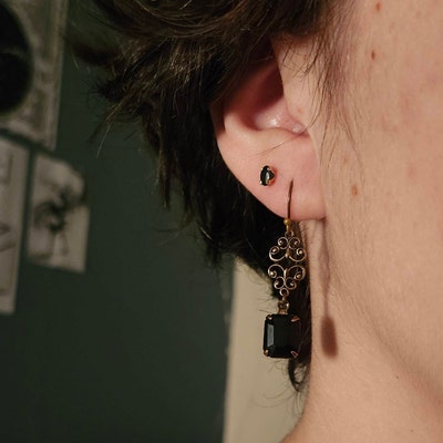 Verdant Deco earrings
