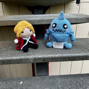 Edward Crochet Pattern - Fullmetal Alchemist - Etsy
