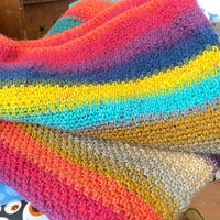 Billowy Knit Throw Quilted Look Blanket Pattern, Pretty Blanket Pattern ...
