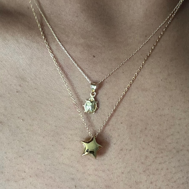 ネックレス・ペンダント Stars Necklace Mini Puffed Star Necklace Puffy Chunky Star Pendant Link
