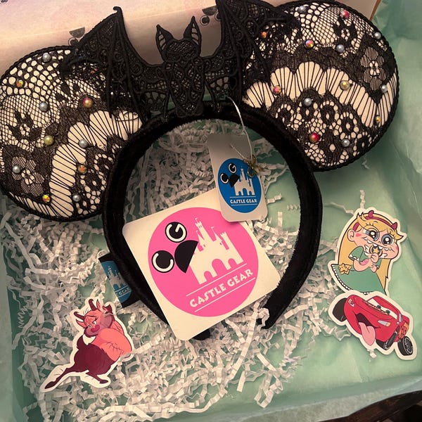 Pink Mouse Ears Easter Two-Piece Pant Set main image 1