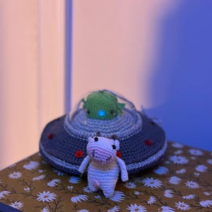 かぎ針編みキット lalylala UFO 編みぐるみ DIY • オルゴール、空飛ぶ