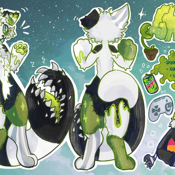 Canine Reference Sheet Base - Etsy