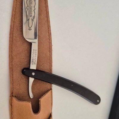 Authentic Mottled/marbled Buffalo Horn Razor Scales for Renovating ...