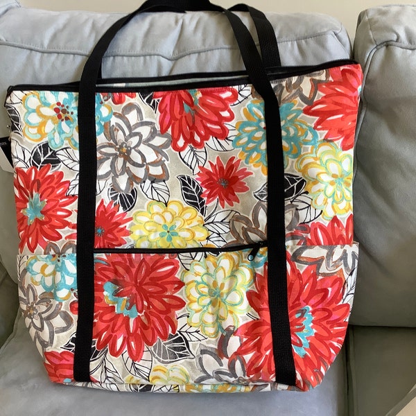 Blue - Pochampally Ikat Weave Yoga Mat Bag 25